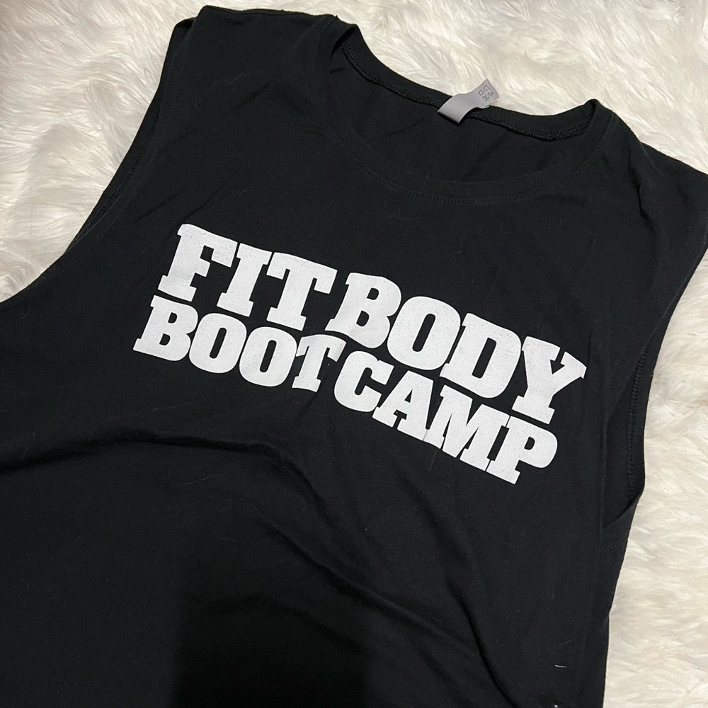 Lot of 4 Fit Body Boot Camp Tshirts size M